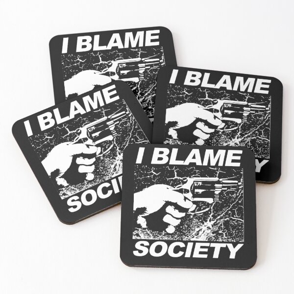 Item preview, I Blame Society Comedy Movie designed and sold by SonoBoberArt.