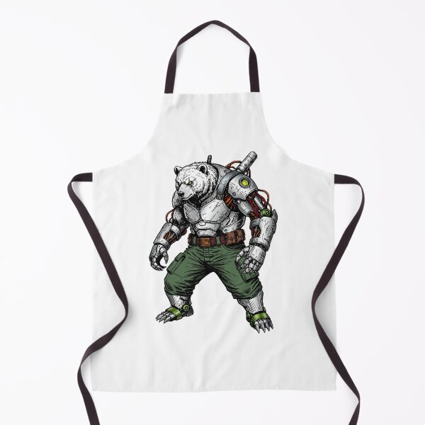 Item preview, The Cybernetic Fighting Bear designed and sold by krabbaraban.