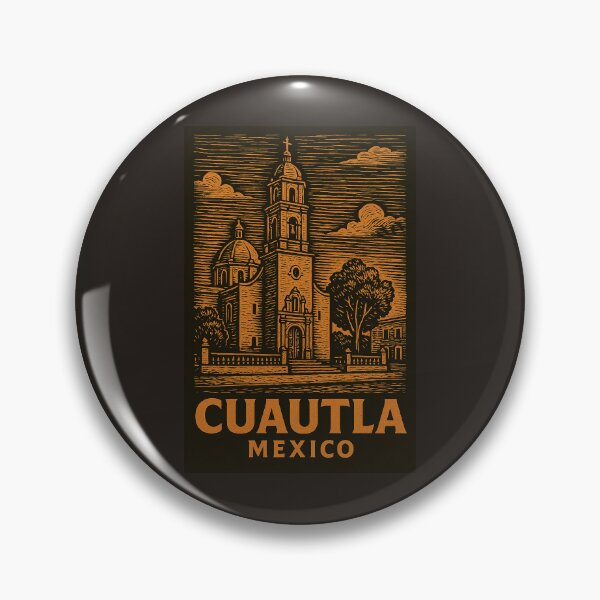 Item preview, Cuautla Mexico Linocut Style designed and sold by Thistle-TShop.