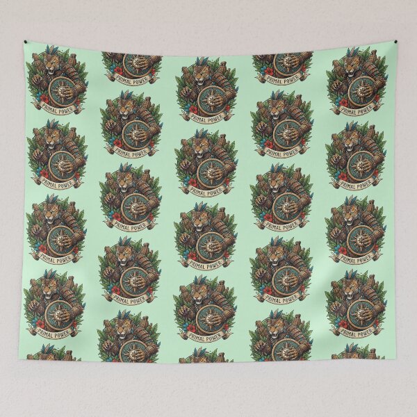 Item preview, Primal Power – Jaguar Warrior Design designed and sold by Dogandesighn.