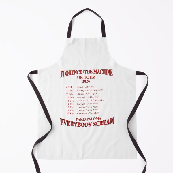 Item preview, Florence and The Machine 2026 Tour, Everybody Scream Music Inspired, Music Lover, Unisex Adults And Kids Top designed and sold by TschandriaArt.