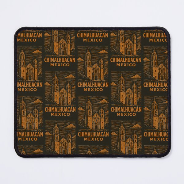 Item preview, Chimalhuacan Mexico Linocut Style designed and sold by Thistle-TShop.