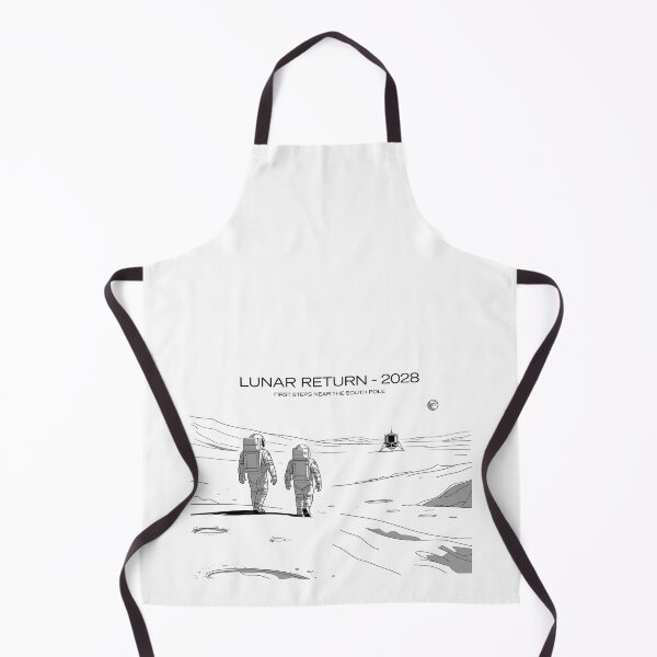 Item preview, moon mission - lunar south pole - 2028 moon landing - Space architecture - Extraterrestrial engineering - Lunar schematic - South Pole Moon mission - Mission patch aesthetic - Technical spacewear designed and sold by JansenGS.