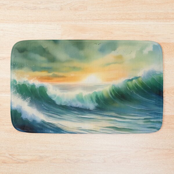 Item preview, Ocean Waves at Sunrise designed and sold by CalmnessbyChoice.