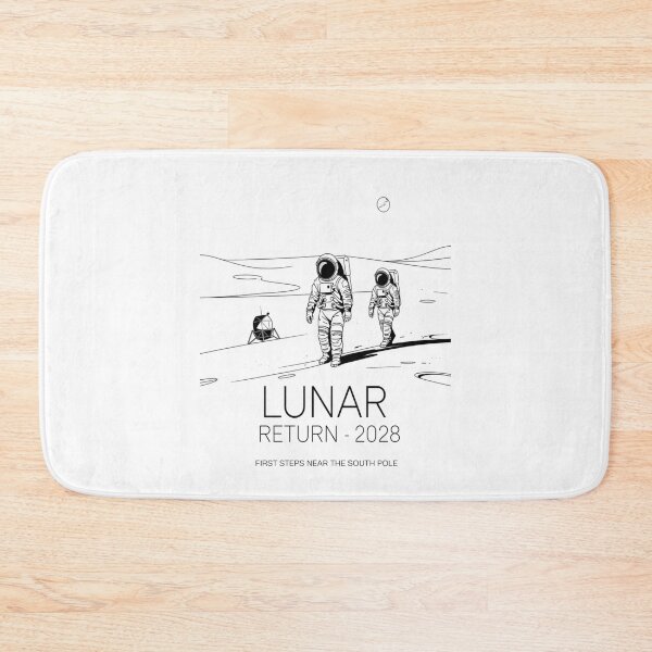 Item preview, 2028 moon landing - Mission data schematic - South Pole descent - 2028 Moon surface operations - Next-gen astronaut - Field science - Lunar researcher – Astrogeology - Science expedition designed and sold by JansenGS.