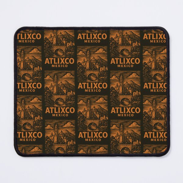 Item preview, Atlixco Mexico Linocut Style designed and sold by Thistle-TShop.