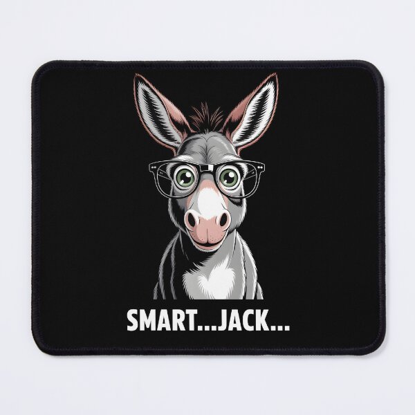 Item preview, Smart Jackass with glasses Cartoon designed and sold by Museum Of Non-Existing Art.