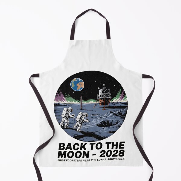 Item preview, moon mission - lunar south pole - 2028 moon landing - Space architecture - Extraterrestrial engineering - Lunar schematic - South Pole Moon mission - Mission patch aesthetic - Technical spacewear designed and sold by JansenGS.