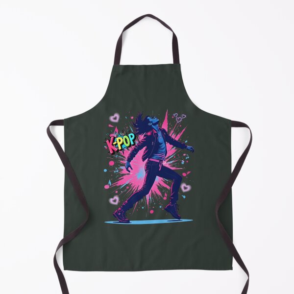 Item preview, K-Pop Dance Energy – Neon Korean Pop Illustration designed and sold by mycreastyle.