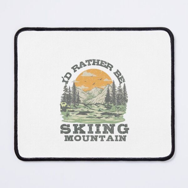 Item preview, id rather be Skiing Mountain,Snowboard,Snowboarding designed and sold by belladesign7.