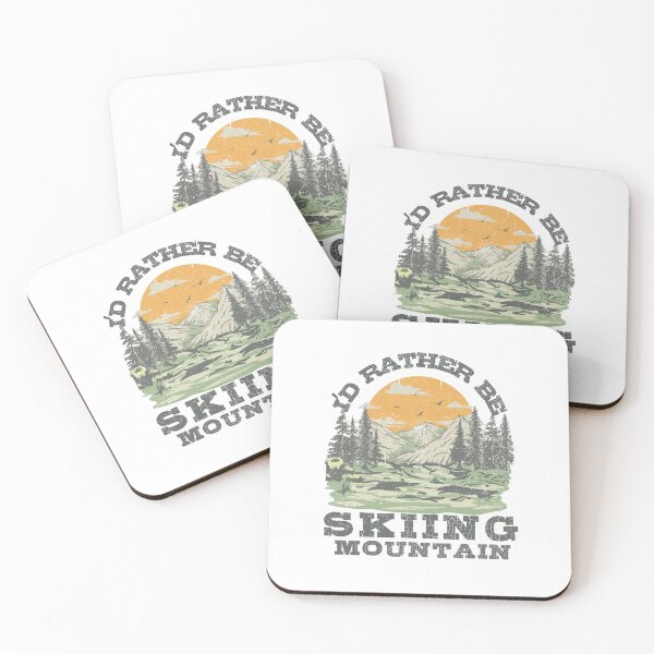 Item preview, id rather be Skiing Mountain,Snowboard,Snowboarding  designed and sold by belladesign7.