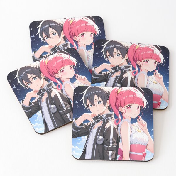 Item preview, Kirito Sword Art Online Ocean Sky Romance Duo designed and sold by riadjamai.
