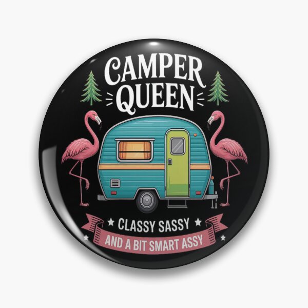 Item preview, Camper Queen Classy Sassy Smart Camping RV designed and sold by mandiana.