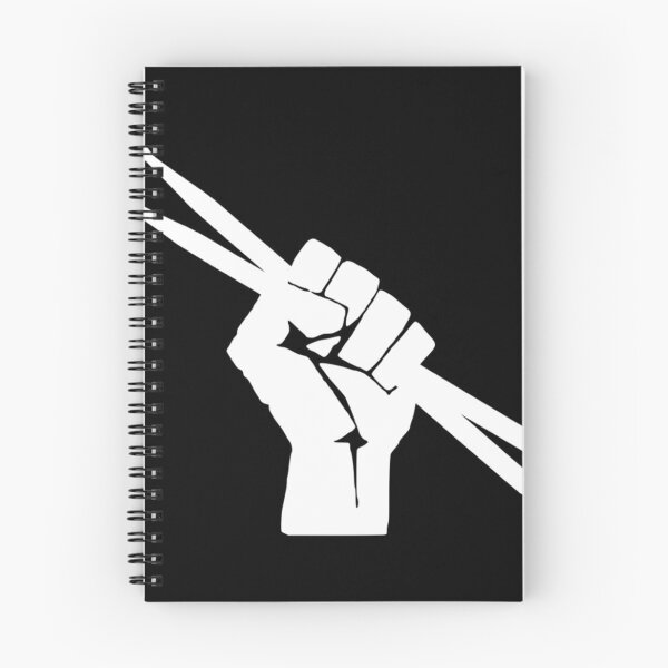 Item preview, Drummer Fist With Drumsticks designed and sold by FunStickersLol.