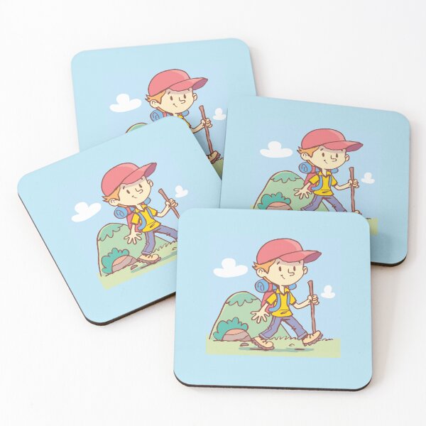 Item preview, boy was walking in nature by the hill designed and sold by duxpavlic.