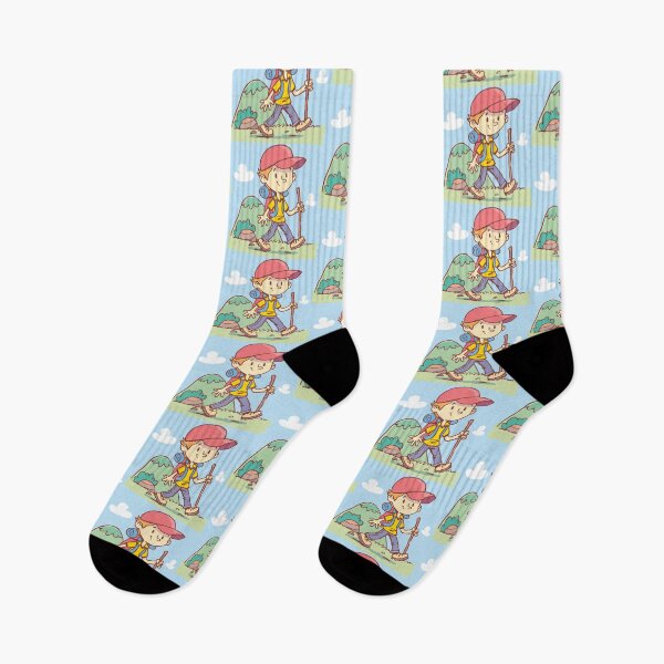 Item preview, boy was walking in nature by the hill designed and sold by duxpavlic.