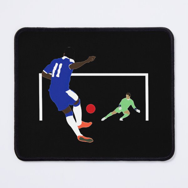 Item preview, Didier Drogba Blue Jersey Goal Action Pose designed and sold by Mickieurkett.