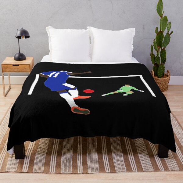 Item preview, Didier Drogba Blue Jersey Goal Action Pose designed and sold by Mickieurkett.