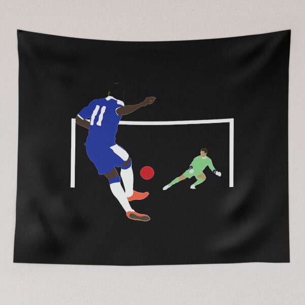 Item preview, Didier Drogba Blue Jersey Goal Action Pose designed and sold by Mickieurkett.