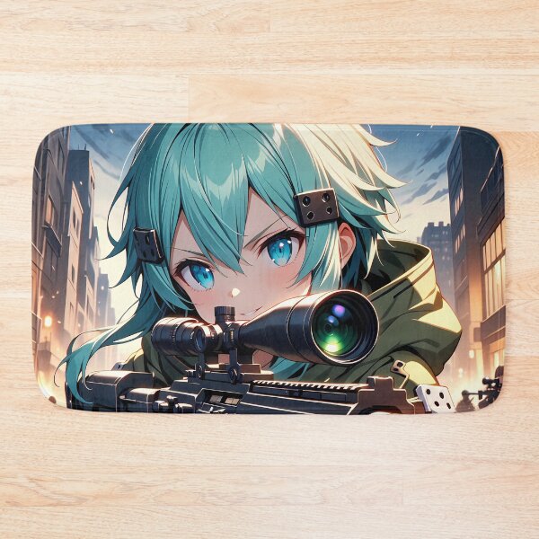 Item preview, Sinon Sword Art Online Night Skyline Steady Focus designed and sold by riadjamai.