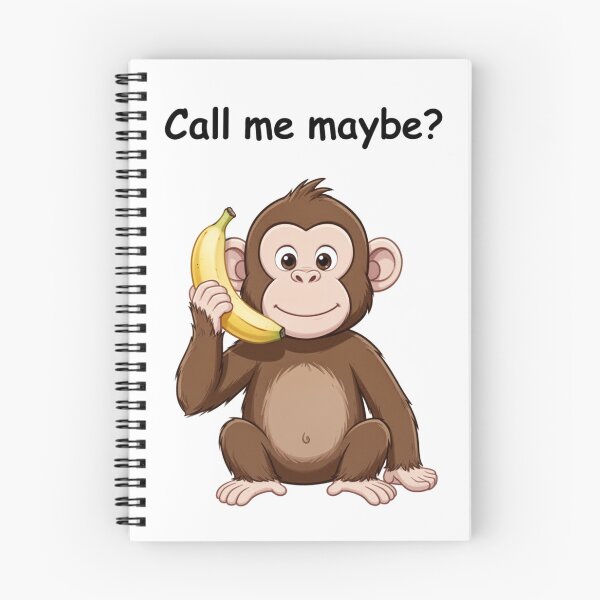 Item preview, Call Me Maybe? — Funny Monkey Banana Phone Design designed and sold by WearContext.