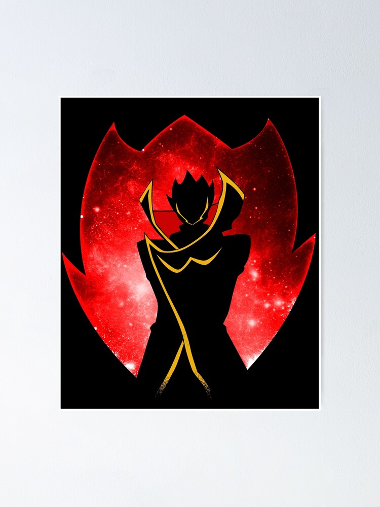 Zero Code Geass Poster By Dandeelion Redbubble