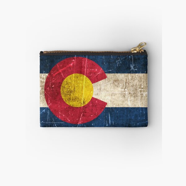 Item preview, Vintage Aged and Scratched Colorado Flag designed and sold by JeffBartels.
