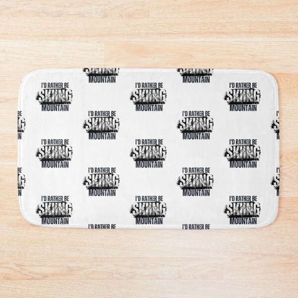 Item preview, id rather be Skiing Mountain,Snowboard,Snowboarding  designed and sold by belladesign7.