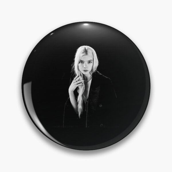 Item preview, Anya Taylor Joy Black White Sketch Portrait designed and sold by Kellucass.