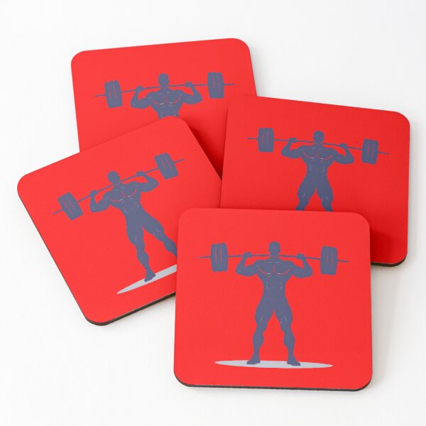 Item preview, Hardcore Powerlifting Gym Shirt with Red Strength Silhouette | Red Strength Silhouette Tee for Bodybuilders, Weightlifters, and Strength Coaches | Premium HD Sticker design designed and sold by MillionaireGenZ ⭐⭐⭐⭐⭐ (5.0).