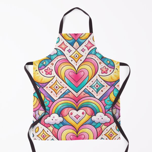 Item preview, Love Geometric Pattern – Colorful Symmetrical Design designed and sold by DrizzyV.