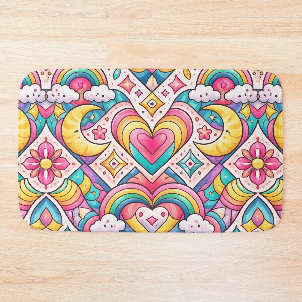 Item preview, Love Geometric Pattern – Colorful Symmetrical Design designed and sold by DrizzyV.
