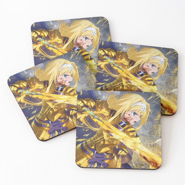 Item preview, Alice Zuberg Sword Art Online Gold Armor Royal Fantasy Sparkle designed and sold by riadjamai.
