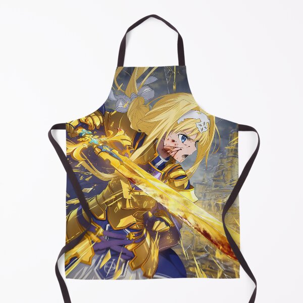 Item preview, Alice Zuberg Sword Art Online Gold Armor Royal Fantasy Sparkle designed and sold by riadjamai.