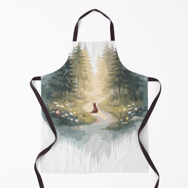 Item preview, Peaceful fox in Forest designed and sold by AYDA Lifestyle.