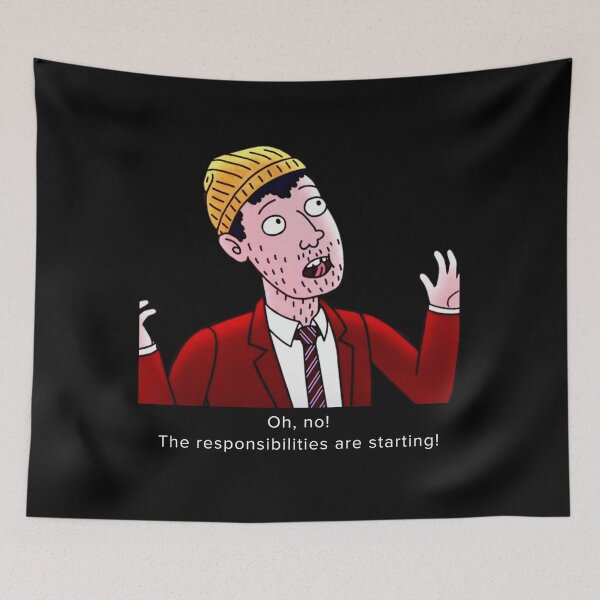 Item preview, BoJack Horseman Todd Portrait Funny Quote designed and sold by Virginalstonn.
