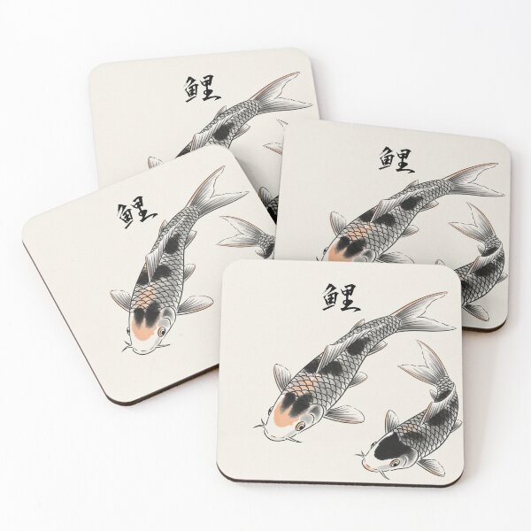 Item preview, Playful Koi Fish designed and sold by Japanese-Souvenir-Shop.