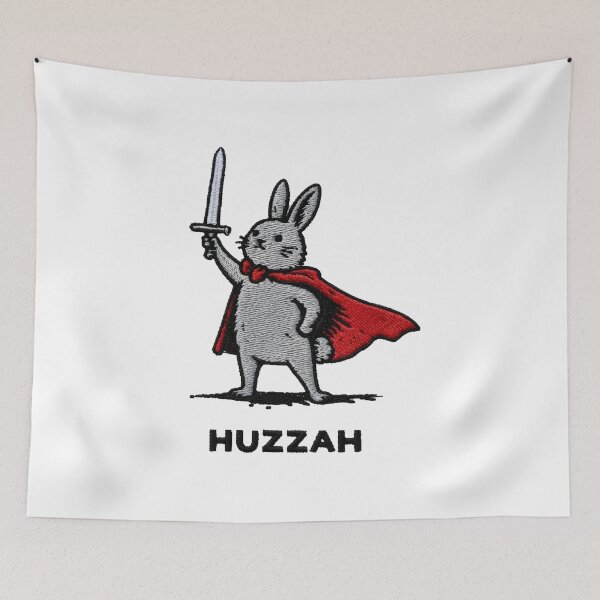 Item preview, Huzzah Rabbit designed and sold by Deaklaszlo.