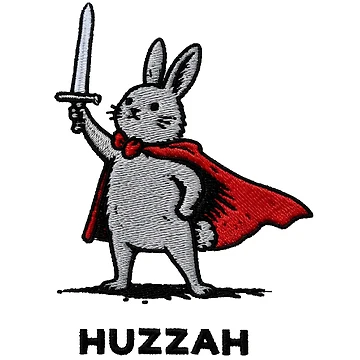 Artwork thumbnail, Huzzah Rabbit by Deaklaszlo