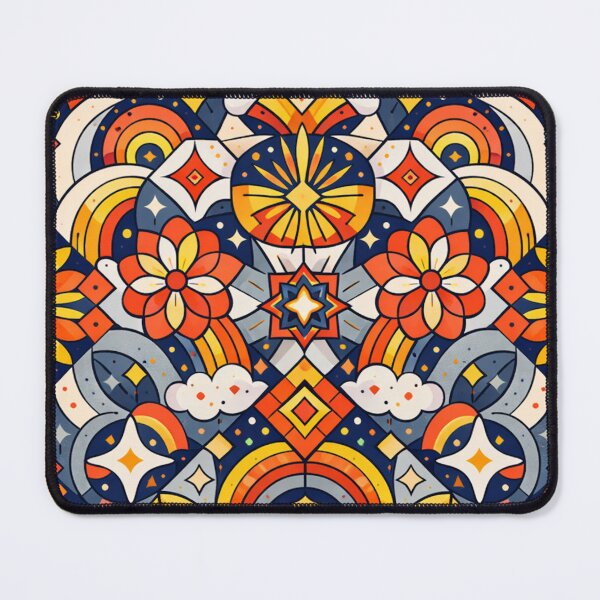 Item preview, Geometric Floral Pattern – Bold Abstract Design designed and sold by DrizzyV.
