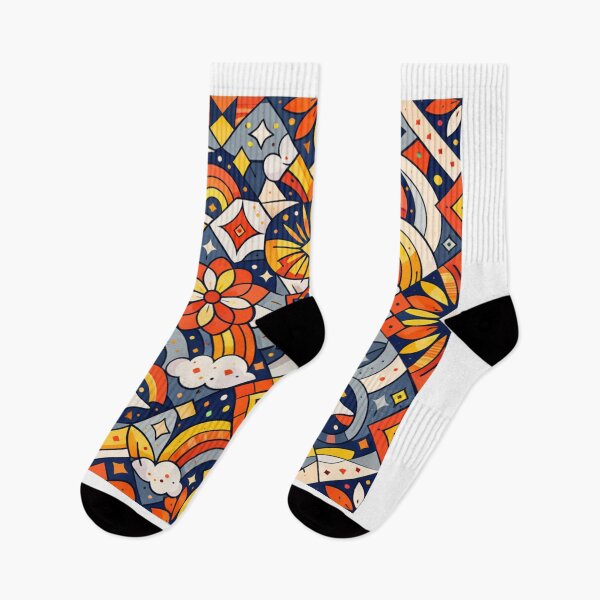 Item preview, Geometric Floral Pattern – Bold Abstract Design designed and sold by DrizzyV.
