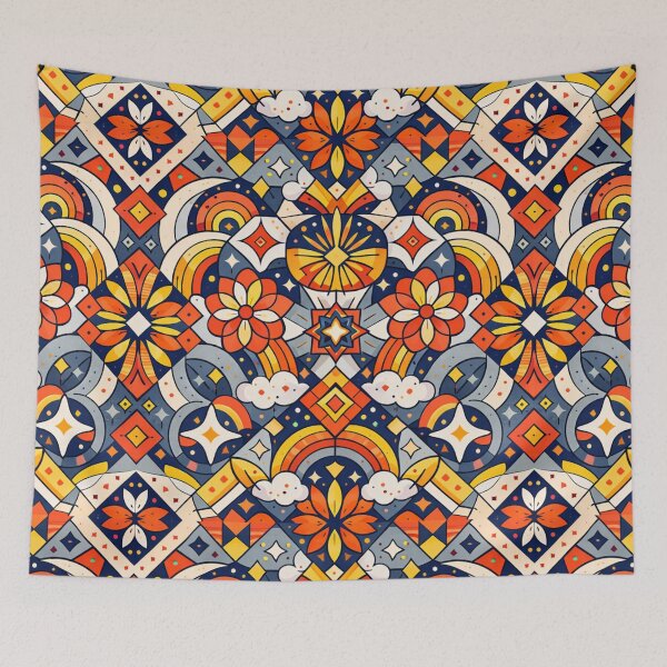Item preview, Geometric Floral Pattern – Bold Abstract Design designed and sold by DrizzyV.