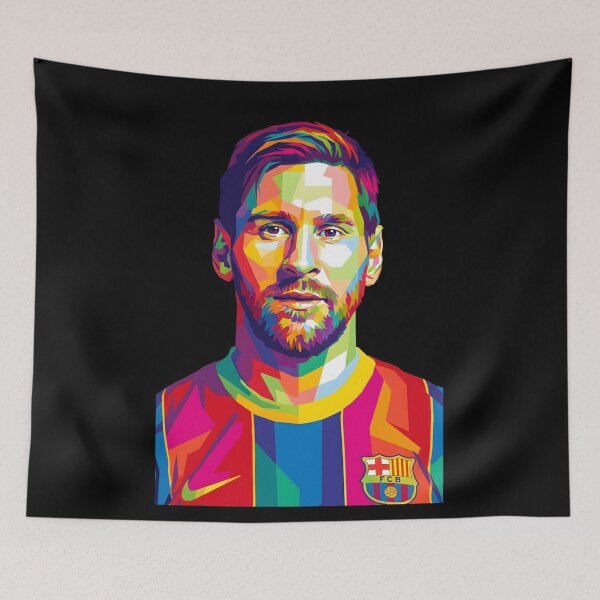 Item preview, Messi wpap pop art designed and sold by Superkent.