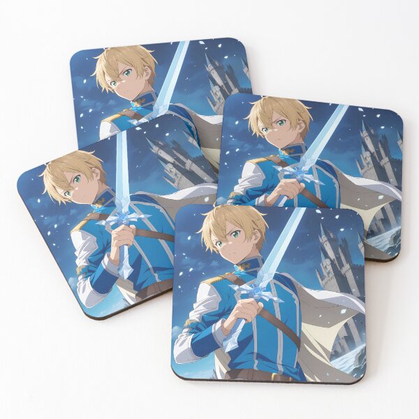 Item preview, Eugeo Sword Art Online Castle Snow Blue Knight designed and sold by riadjamai.