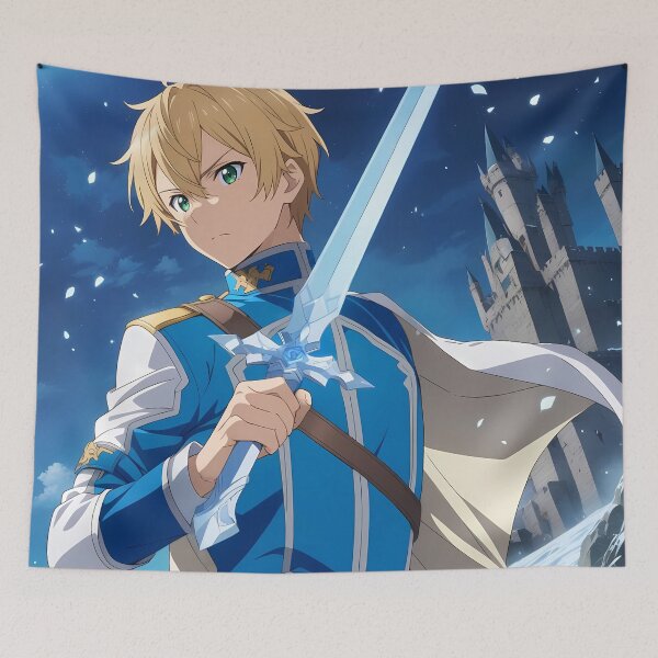 Item preview, Eugeo Sword Art Online Castle Snow Blue Knight designed and sold by riadjamai.