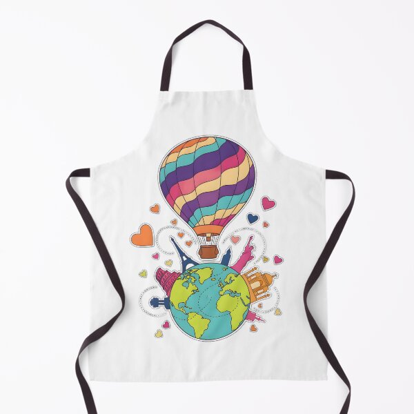 Item preview, Love Around the World Hot Air Balloon designed and sold by Remy-Aura.
