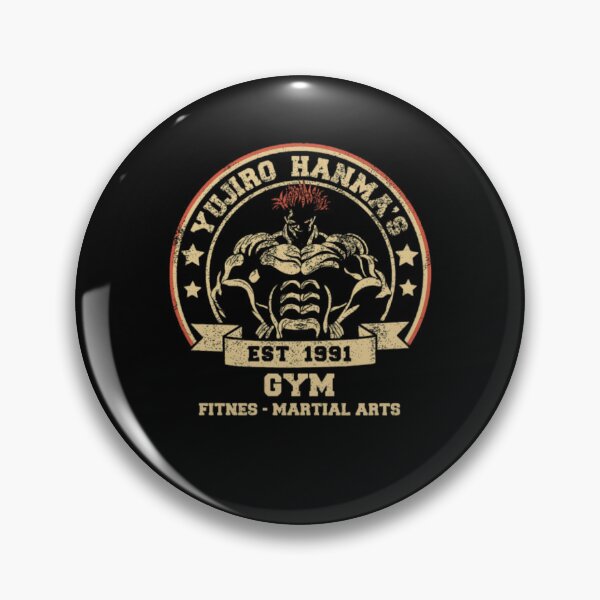 Item preview, Bakis Hand Pose Baki the Grappler Baki Anime Bakis Dou gym fitnes yujiros hanmass designed and sold by Ahmed-DARWISH.