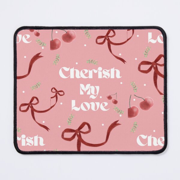 Item preview, Cher(ish)ry My Love - Romantic Typography designed and sold by Claire_Boutique.