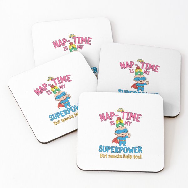 Item preview, Nap Time Is My Superpower Funny Baby Superhero Quote Design designed and sold by Sushikidsntod.