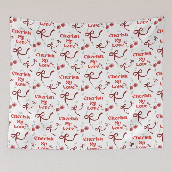 Item preview, Cher(ish)ry My Love - Romantic Typography designed and sold by Claire_Boutique.
